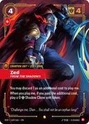 Vendetta : Zed - From the Shadows (Overnumbered) - 169/166 - Foil - Epic - Unit