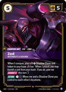 Vendetta : Zed - Without a Sound - 112/166 - Foil - Rare - Champion Unit