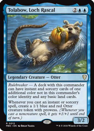 Tolabow, Loch Rascal (012) [Mystery Booster: Commander Edition]