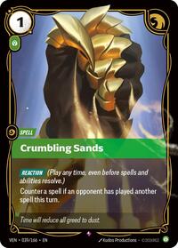 Vendetta : Crumbling Sands - 039/166 - Foil - Rare - Spell