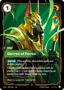 Vendetta : Decree of Focus - 040/166 - Foil - Rare - Spell