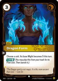 Vendetta : Dragon Form - 116/166 - Normal - Common - Spell