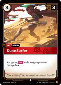 Vendetta : Dune Surfer - 004/166 - Normal - Common - Unit Foil
