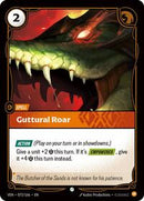 Vendetta : Guttural Roar - 072/166 - Normal - Common - Spell
