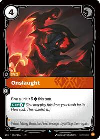 Vendetta : Onslaught - 081/166 - Normal - Uncommon - Spell
