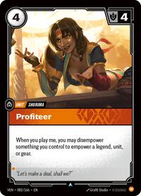 Vendetta : Profiteer - 082/166 - Normal - Uncommon - Unit