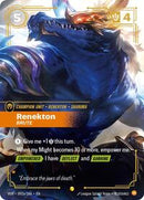 Vendetta : Renekton - Brute (Alternate Art) - 092a/166 - Foil - Showcase - Champion Unit