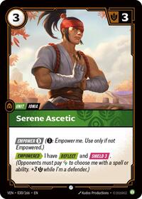 Vendetta : Serene Ascetic - 030/166 - Normal - Common - Unit