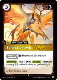 Vendetta : Solari Sunhawk - 122/166 - Normal - Common - Unit