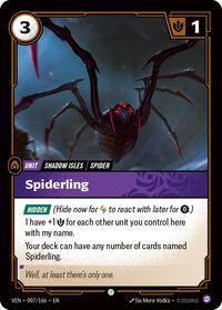 Vendetta : Spiderling - 097/166 - Normal - Common - Unit