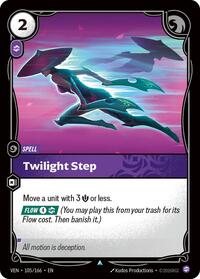 Vendetta : Twilight Step - 105/166 - Normal - Uncommon - Spell Foil