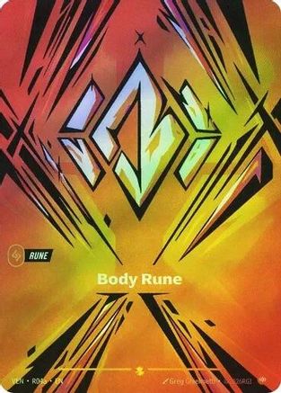 Body Rune (R04a) (R04a) - Vendetta Foil