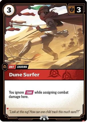 Dune Surfer (004/166) - Riftbound Organized Play Promotional Cards Foil