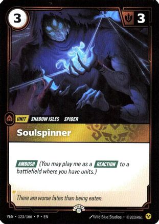 Soulspinner (123/166) - Riftbound Organized Play Promotional Cards Foil