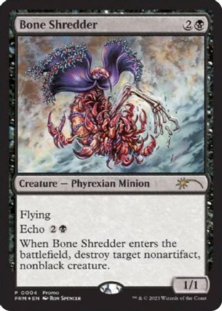 Bone Shredder (Graphic Novel Insert) (MEDIA-004) [Media Promos] Foil