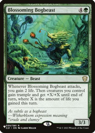 Blossoming Bogbeast (LIST-059) [The List Reprints]