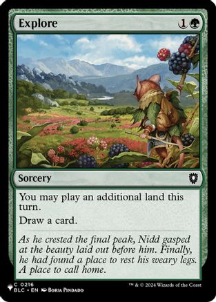 Explore (BLC) (LIST-216) [The List Reprints]
