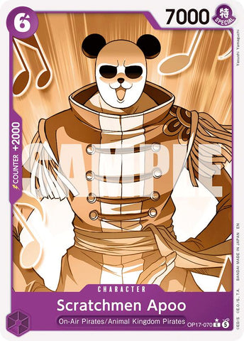 Scratchmen Apoo (Pandaman Art) [The World's Strongest Warriors]