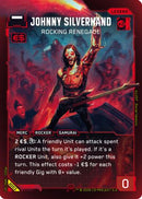 Johnny Silverhand - Rocking Renegade (Secret) (B003) - Welcome to Night City  Beta Foil
