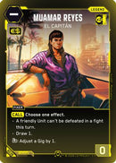 Muamar Reyes - El Capitan (Rare) (B038) - Welcome to Night City  Beta Foil