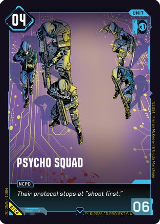 Psycho Squad (B124) - Welcome to Night City  Beta