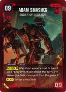 Adam Smasher - Ender of Legends (Epic) (001) - Welcome to Night City  Retail Foil