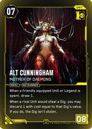 Alt Cunningham - Mother of Daemons (Rare) (042) - Welcome to Night City  Retail Foil