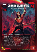 Johnny Silverhand - Rocking Renegade (Secret) (003) - Welcome to Night City  Retail Foil