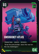 Emergency Atlus (015) - Embracing Power  Retail Starter Deck