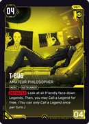T-Bug - Amateur Philosopher (006) - The Heist  Retail Starter Deck
