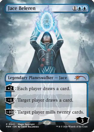 Jace Beleren (UMP-001) [Unique and Miscellaneous Promos]