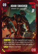Adam Smasher - Ender of Legends (001) - PreRelease Beta Foil