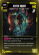River Ward - Detective on the Hunt (004) - PreRelease Beta Foil