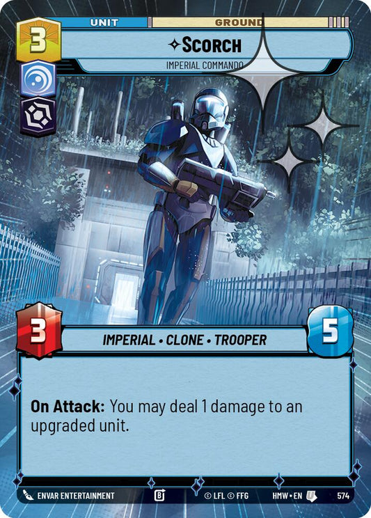 Scorch - Imperial Commando (574) (Hyperspace Foil) (574) [Homeworlds]