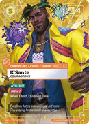 K'Sante, Courageous (Showcase) (178/167) - Radiance Foil