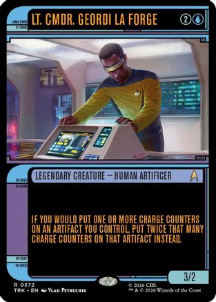 Lt. Cmdr. Geordi La Forge (Showcase) (TRK-372) [Star Trek]