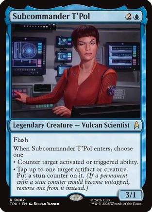 Subcommander T'Pol (TRK-082) [Star Trek] Foil