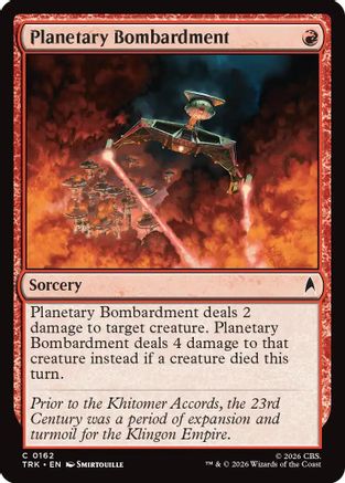Planetary Bombardment (TRK-162) [Star Trek]