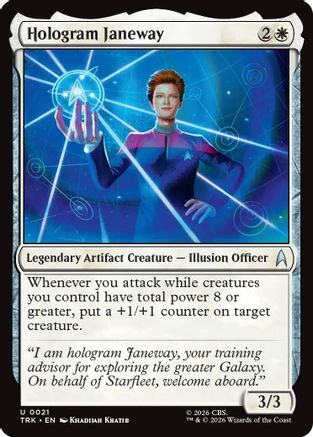 Hologram Janeway (TRK-021) [Star Trek]