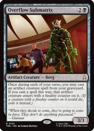 Overflow Submatrix (TRK-122) [Star Trek] Foil