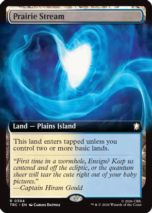 Prairie Stream (Extended Art) (TRC-394) [Commander: Star Trek]