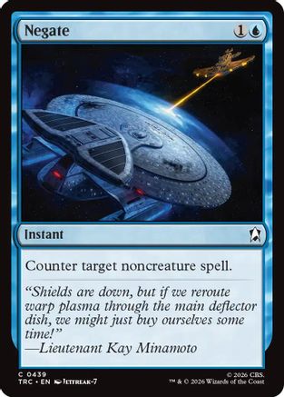 Negate (TRC-439) [Commander: Star Trek]