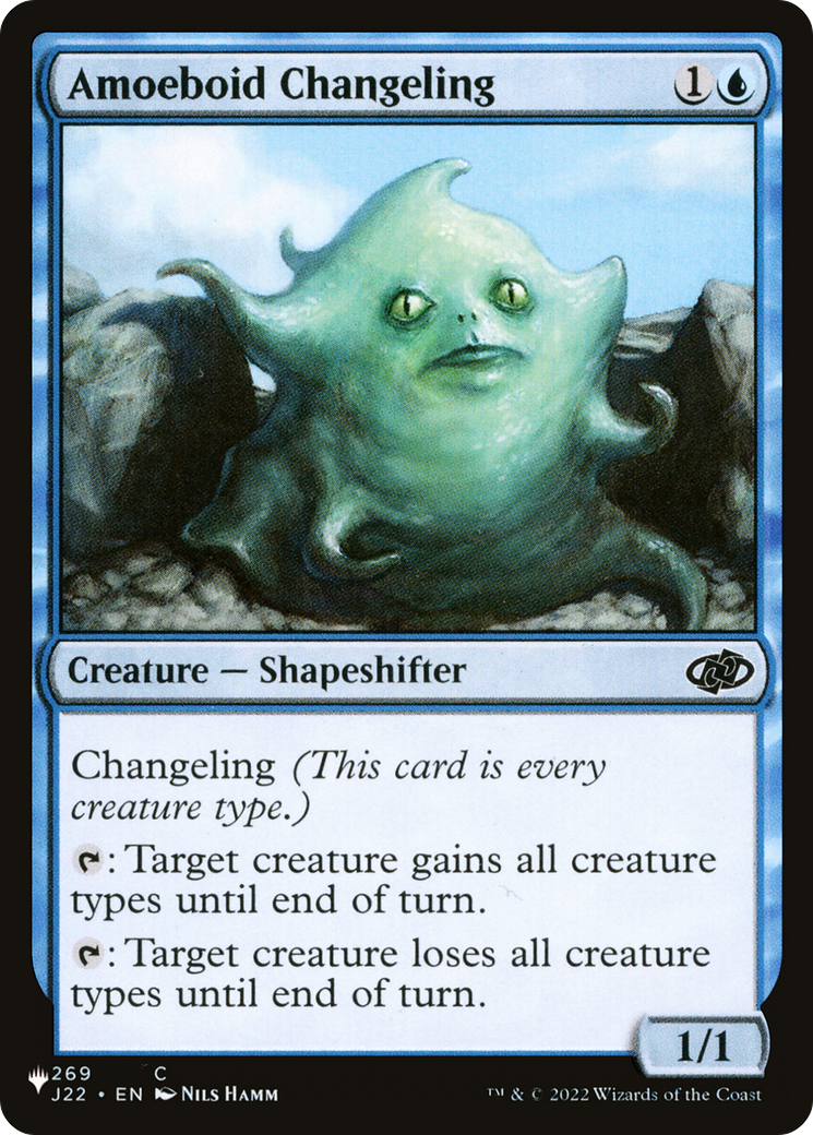 Amoeboid Changeling (J22) (LIST-269/051) [The List]