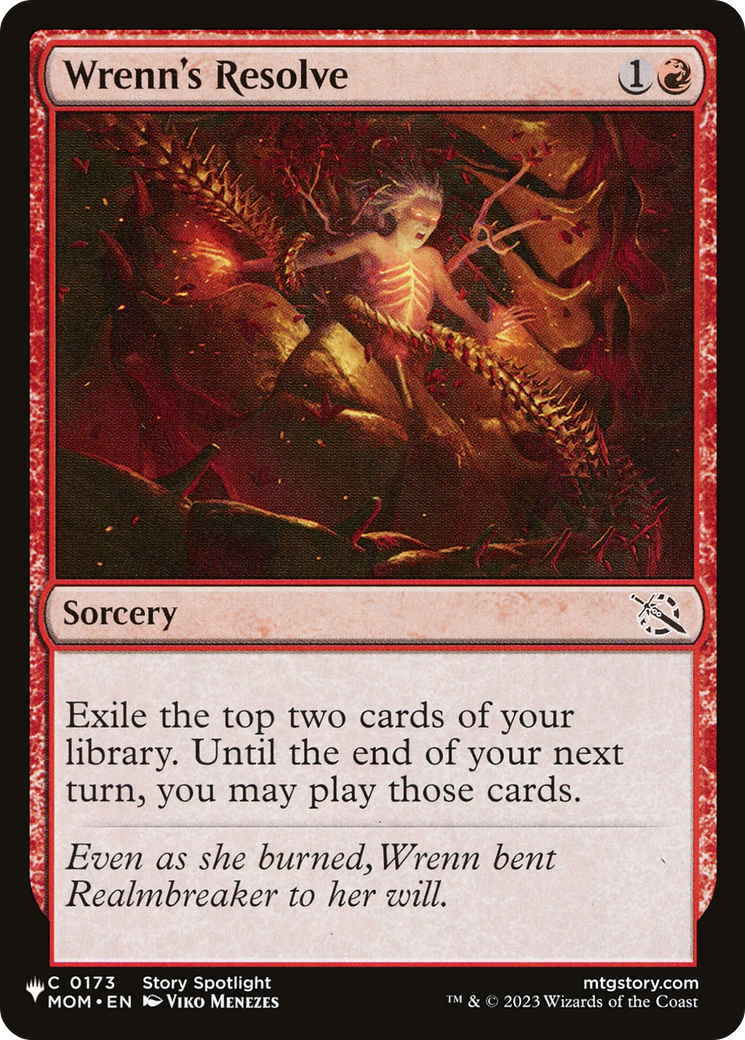 Wrenn's Resolve (LIST-0173) [The List]
