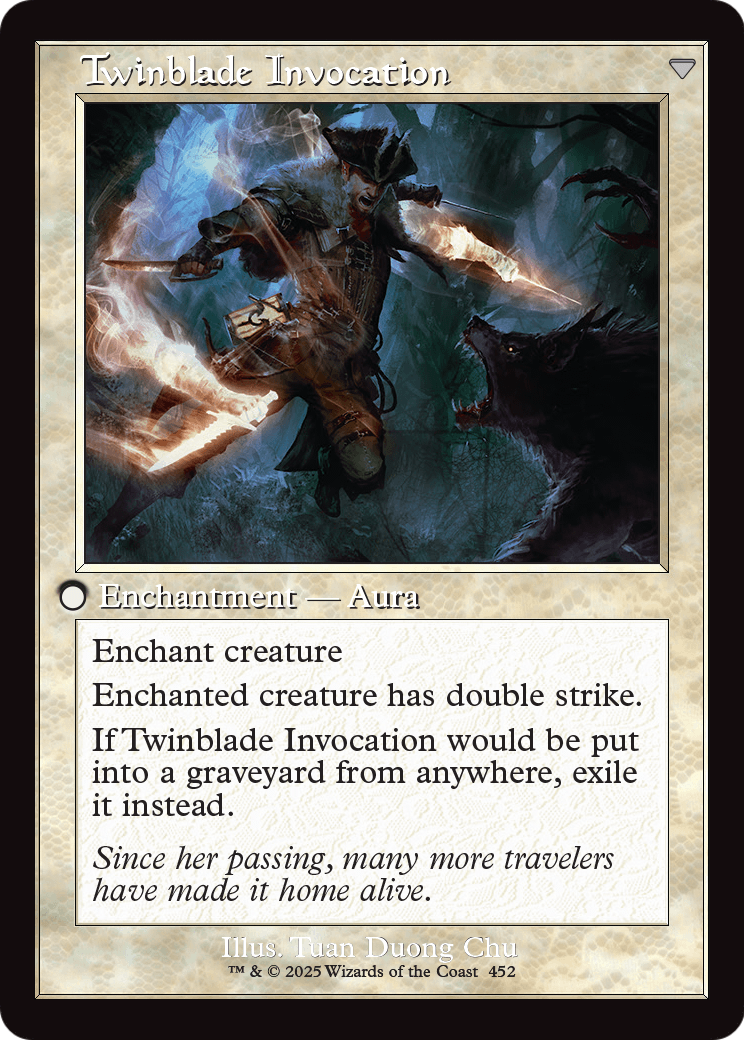 Twinblade Geist (Retro Frame) (INR-452) [Innistrad Remastered]