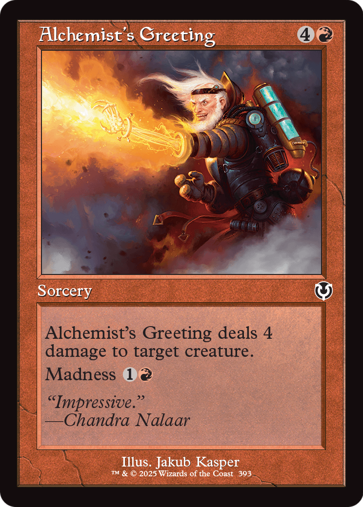 Alchemist's Greeting (Retro Frame) (INR-393) [Innistrad Remastered]