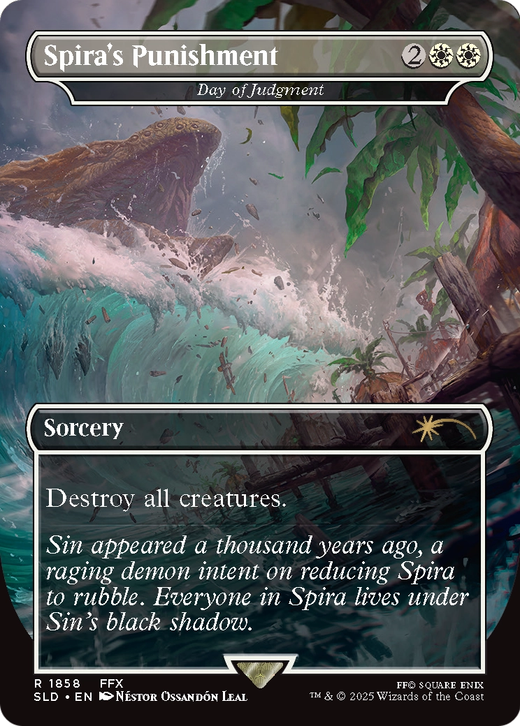 Spira's Punishment - Day of Judgment (SLD-1858) (Borderless) [Secret Lair Drop]