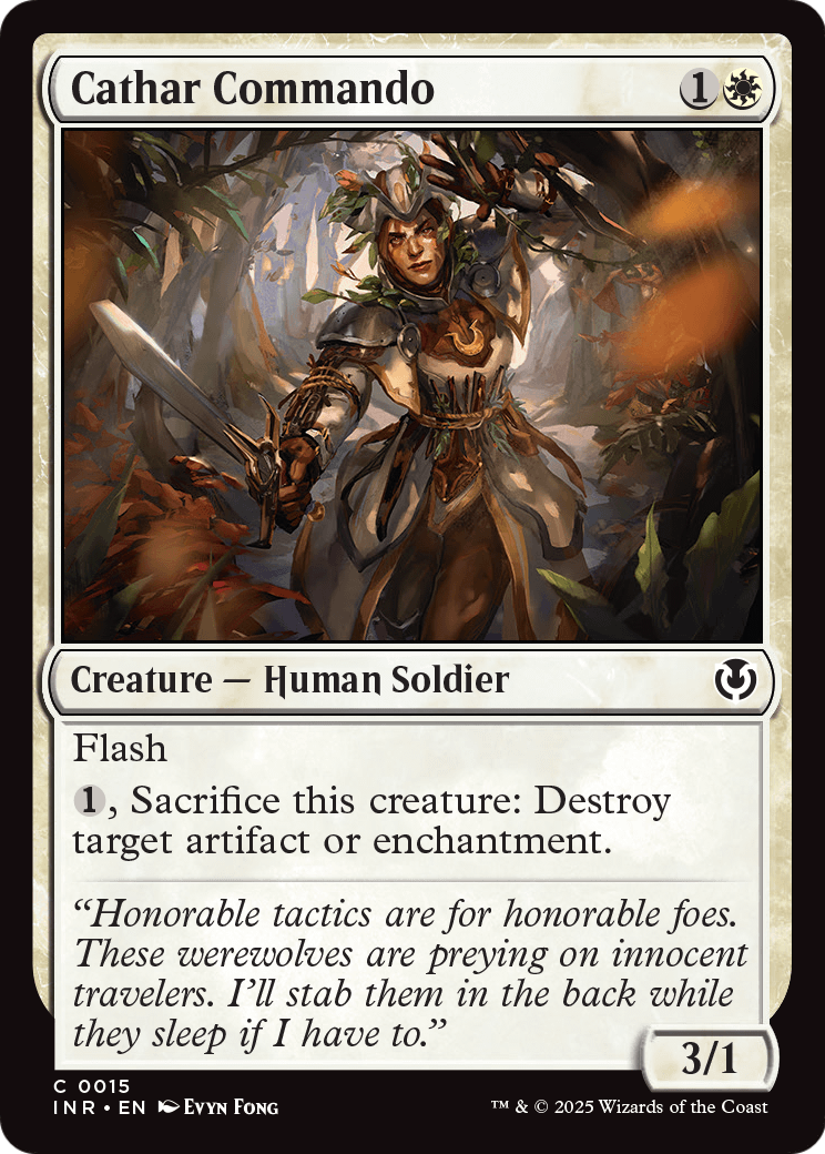 Cathar Commando (INR-015) [Innistrad Remastered]