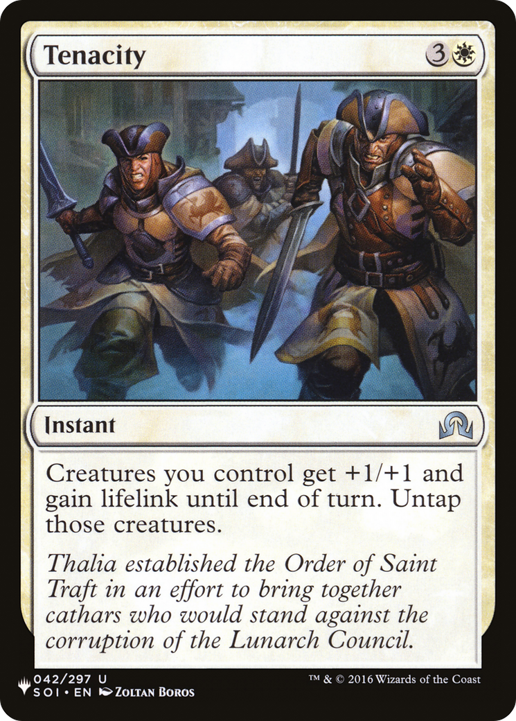 Tenacity (LIST-042/297) [The List]