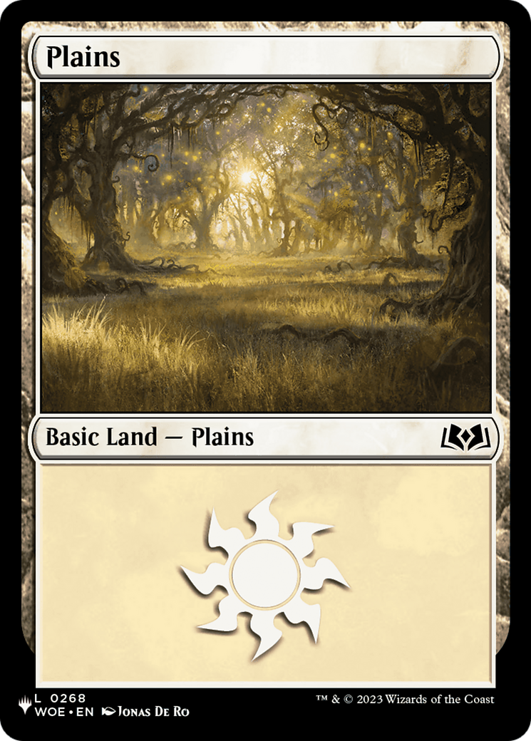 Plains (LIST-268) (WOE) [The List]